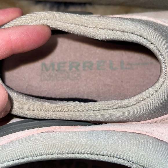 Pink Merrell satellite slip ons size 9.5 EUC - Picture 3 of 8